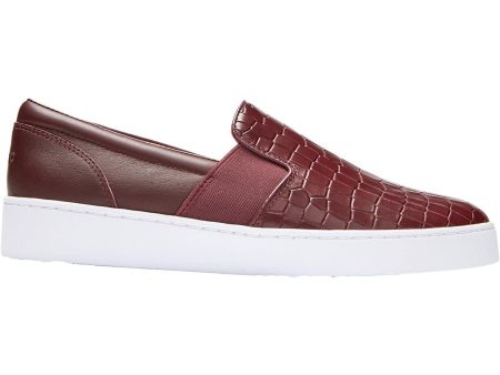 Women s Vionic Demetra Wine Croc Leather For Discount