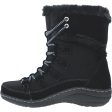 Women s Aetrex Short Lace-Up Boot Blackberry Synthetic Cheap