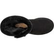 Women s UGG Bailey Button Triplet II Black Sheepskin Online Hot Sale