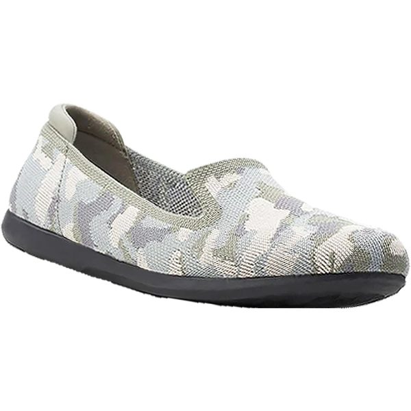 Women s Clarks Cloudsteppers Carly Dream Khaki Camo Textile Hot on Sale