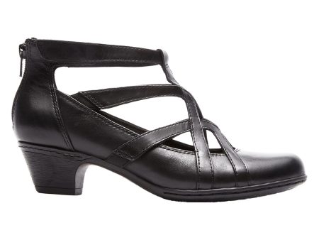 Women s Rockport Cobb Hill Adrina Black Leather on Sale