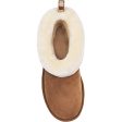 Women s UGG Fluff Mini Quilted Chestnut Sheepskin Fashion