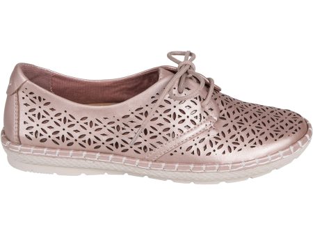 Women s Earth Pax Blush Leather Online Sale