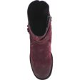 Women s Born Cross Burgundy Distressed Leather For Discount