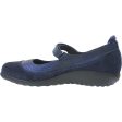 Women s Naot Kirei Polar Sea Blue Velvet Leather Nubuck Supply