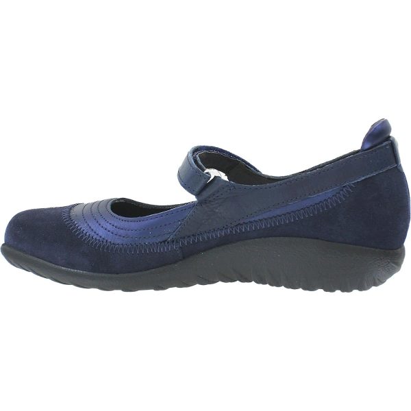 Women s Naot Kirei Polar Sea Blue Velvet Leather Nubuck Supply