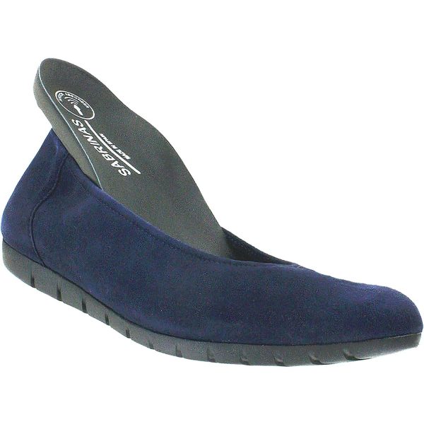 Women s Sabrinas Bruselas 85020 with Removable Arch Support Footbed Marino Navy Suede Online now