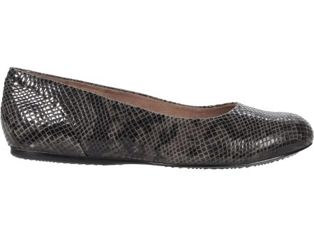 Women s SoftWalk Sonoma Grey Snake Leather Online Hot Sale