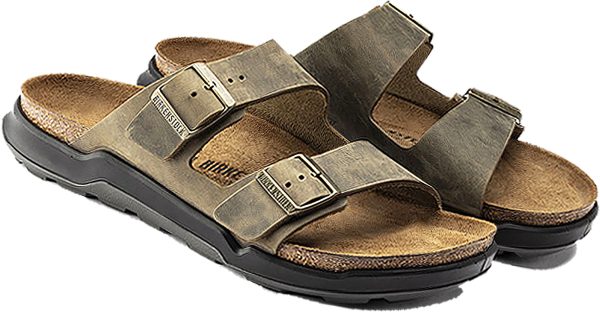 Men s Birkenstock Arizona Rugged Faded Khaki Oiled Leather Cheap