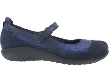 Women s Naot Kirei Polar Sea Blue Velvet Leather Nubuck Supply