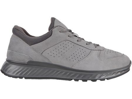 Men s Ecco Exostride Titanium Leather For Discount