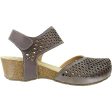 Women s Spring Step Poppiri Grey Leather Fashion