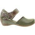 Women s L Artiste by Spring Step Gloss-Pansy Olive Leather Sale