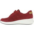 Women s Clarks Un Rio Tie Red Nubuck For Cheap