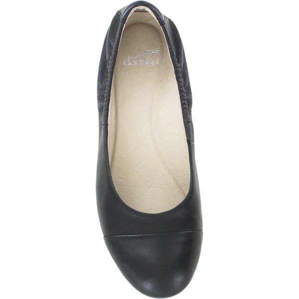 Women s Dansko Lisanne Black Milled Nappa Leather Online now