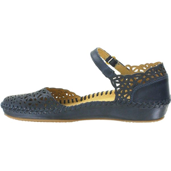 Women s Pikolinos Puerto Vallarta 655-1532 Blue Leather Online