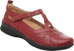 Women s Earth Ocelot Regal Red Leather Sale