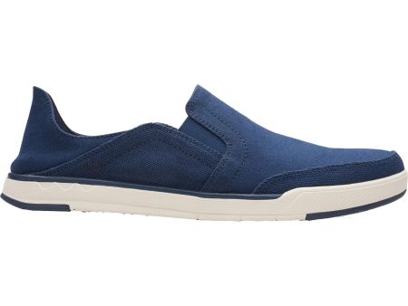 Men s Clarks Cloudsteppers Step Isle Row Navy Canvas For Discount