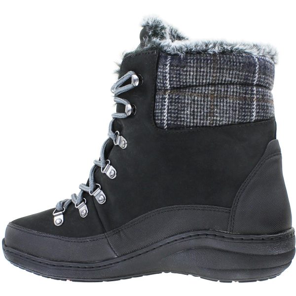 Women s Aetrex Jodie Black Suede on Sale