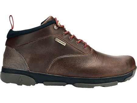 Men s OluKai Kualono Carob leather Cheap