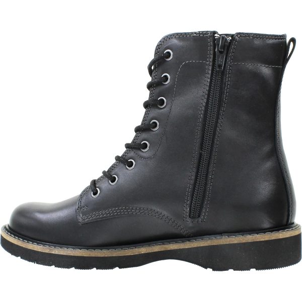 Women s Taos Work It High Black Leather Cheap