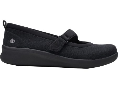 Women s Clarks Cloudsteppers Sillian 2.0 Soul Black Fabric For Cheap