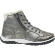 Women s Strive Chatsworth Anthracite Metallic Leather Cheap