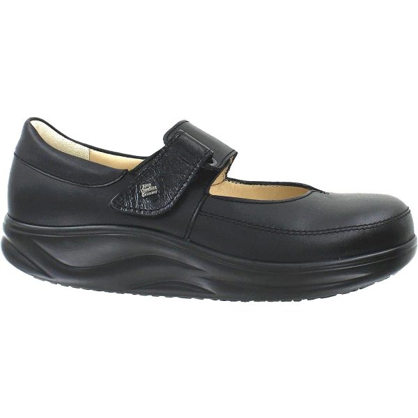 Women s Finn Comfort Finnamic Nagasaki Black Nappa Patent Leather Fashion