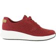 Women s Clarks Un Rio Tie Red Nubuck For Cheap