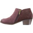 Women s Aetrex Laurel Wine Nubuck Discount