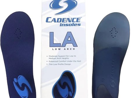 Unisex Cadence Low Arch Insoles For Sale