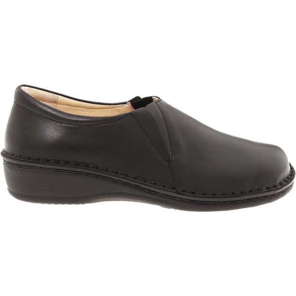 Women s Finn Comfort Newport Black Nappa Leather on Sale