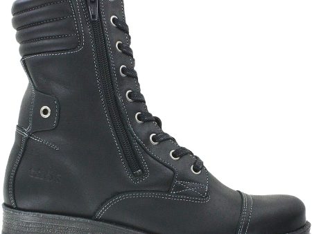 Women s Taos Renegade Black Leather For Sale