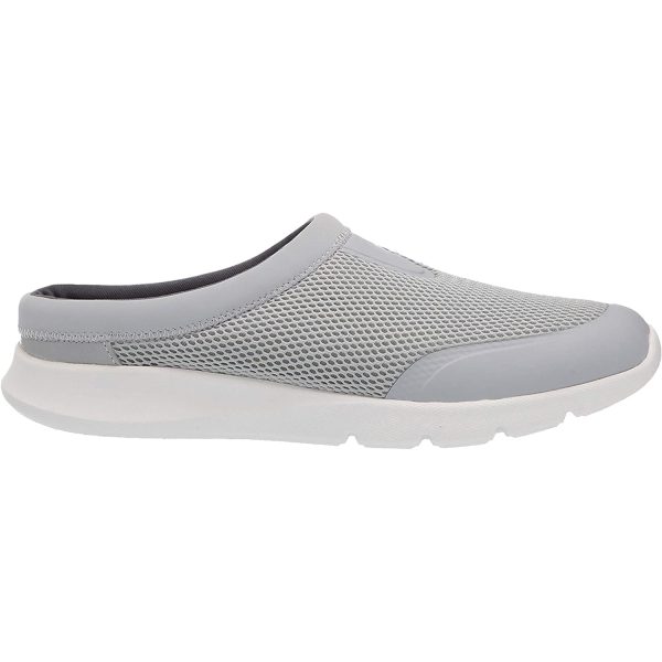 Women s Spenco Blissful Slide Grey Mesh For Sale