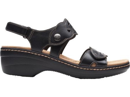 Women s Clarks Merliah Dove Black Leather Online