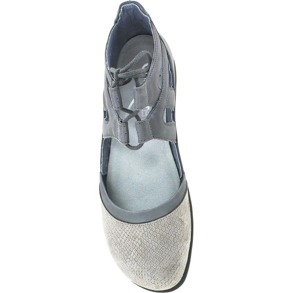 Women s Naot Kata Grey Iguana Shadow Tin Leather on Sale