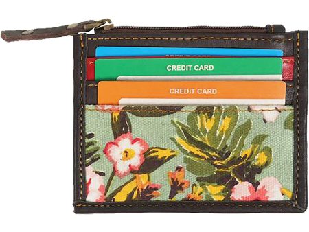 Women s Vaan and Co. Credit Card Wallet Laguna Leather Discount