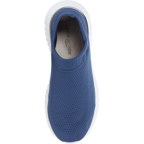 Women s Ilse Jacobsen Tulip 4070 Orion Blue Knit Mesh Hot on Sale