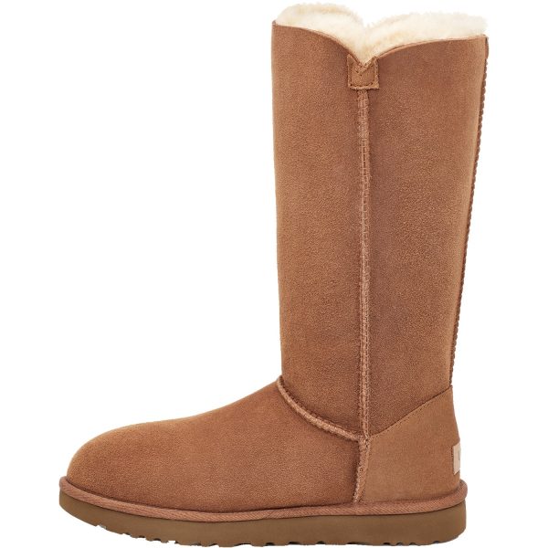 Women s UGG Bailey Button Triplet II Chestnut Sheepskin Fashion