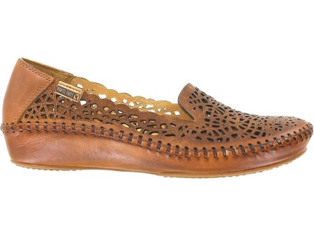 Women s Pikolinos Puerto Vallarta 655-3630 Brandy Leather For Sale