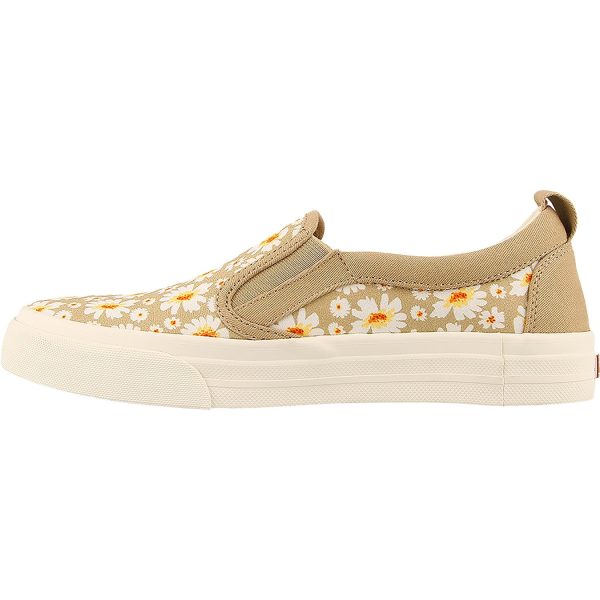 Women s Taos Rubber Soul Tan Daisy Canvas on Sale