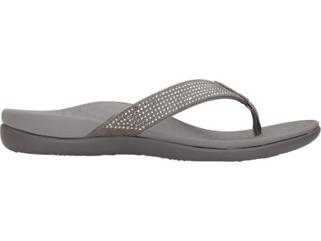 Women s Vionic Tide Rhinestones Pewter Suede Online now