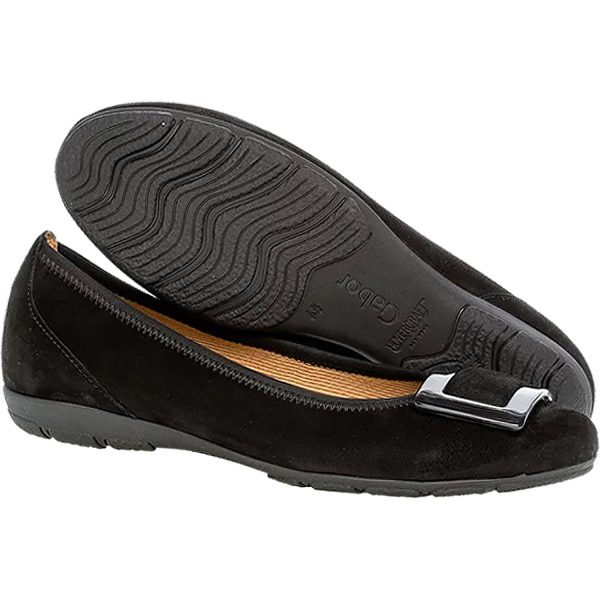 Women s Gabor 64.164.17 Black Nubuck Online Hot Sale