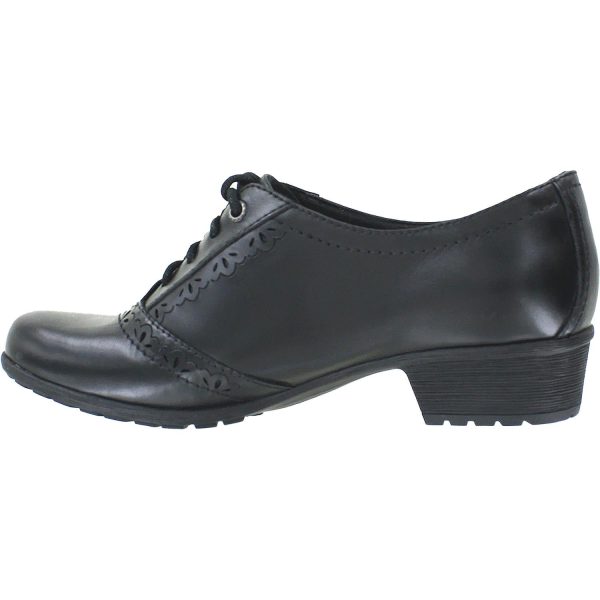 Women s Rockport Cobb Hill Gratasha Oxford Black Leather Cheap