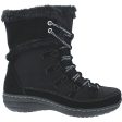 Women s Aetrex Short Lace-Up Boot Blackberry Synthetic Cheap