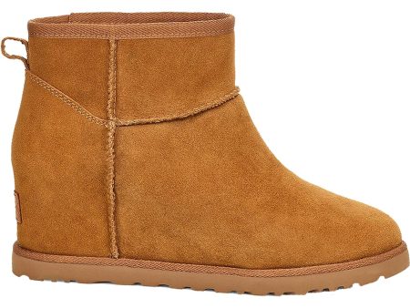 Women s UGG Classic Femme Mini Chestnut Suede Online