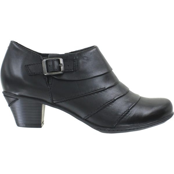 Women s Earth Dawn Black Leather Online