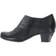 Women s Earth Dawn Black Leather Online