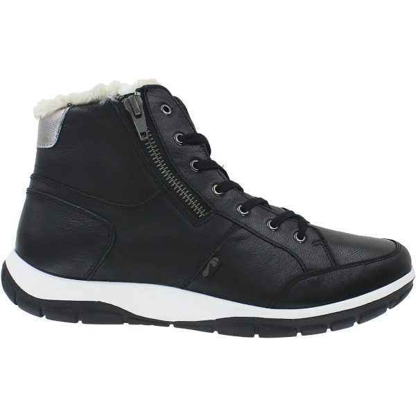 Women s Strive Chatsworth Black Leather Hot on Sale