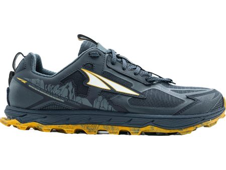 Men s Altra Lone Peak 4.5 Carbon Blue Mesh Fashion